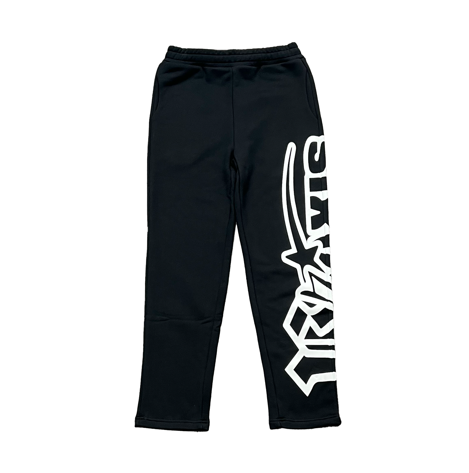 Curve Logo Sweatpants (Black)