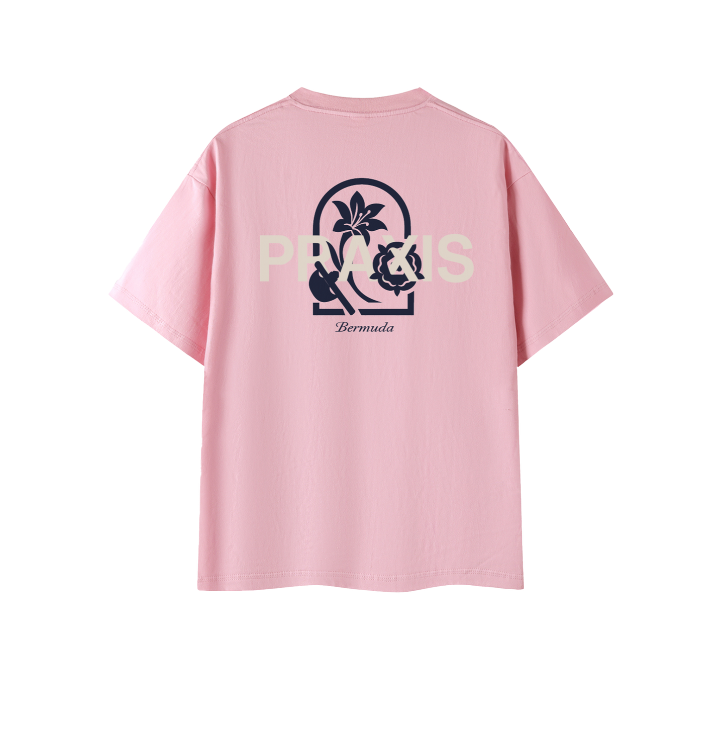 Emblem Tee-Pink