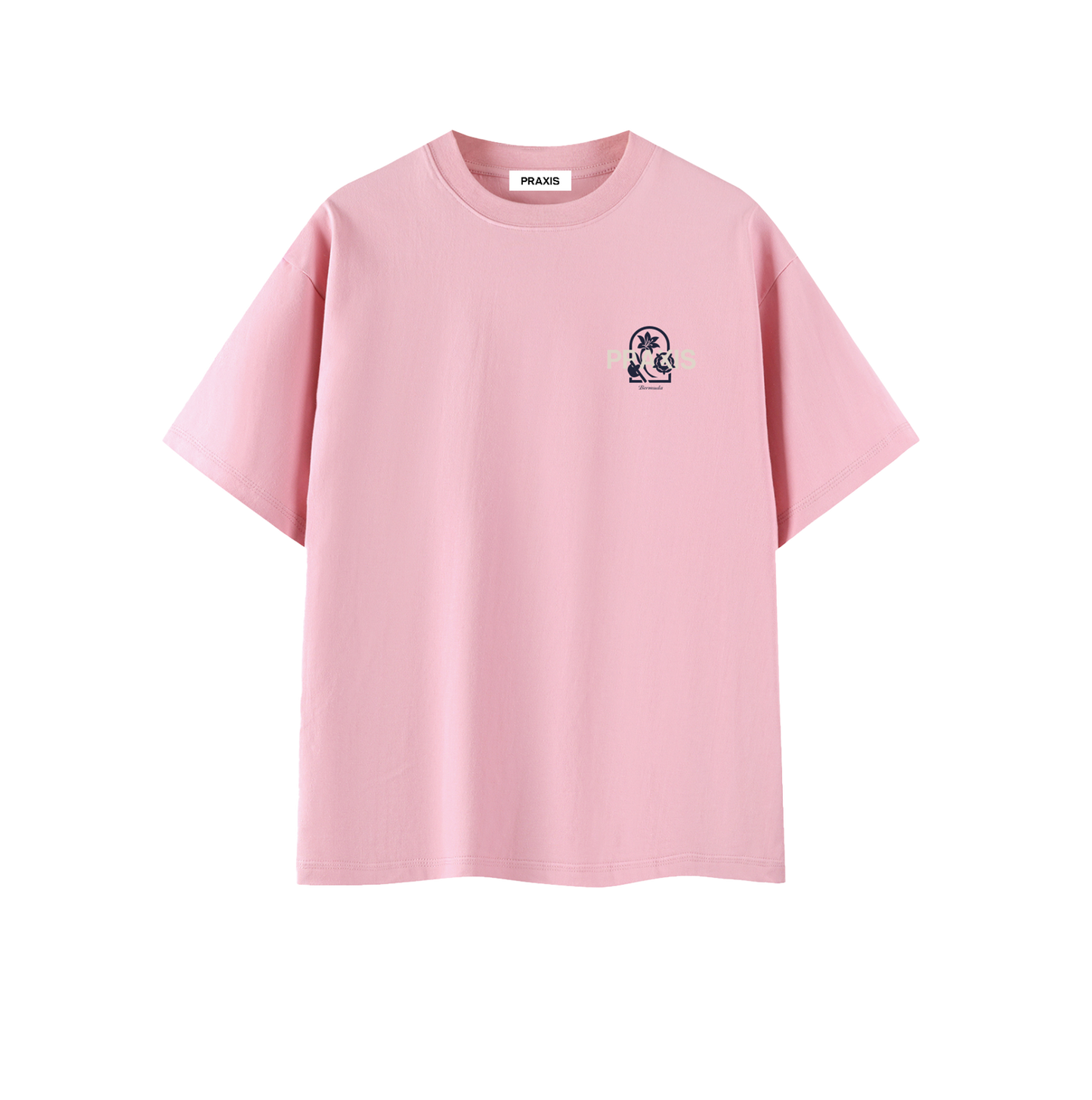 Emblem Tee-Pink