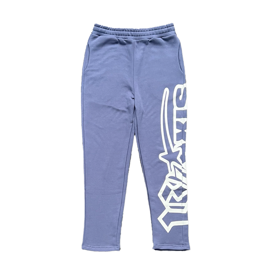 Curve Logo Sweatpants (Blue)