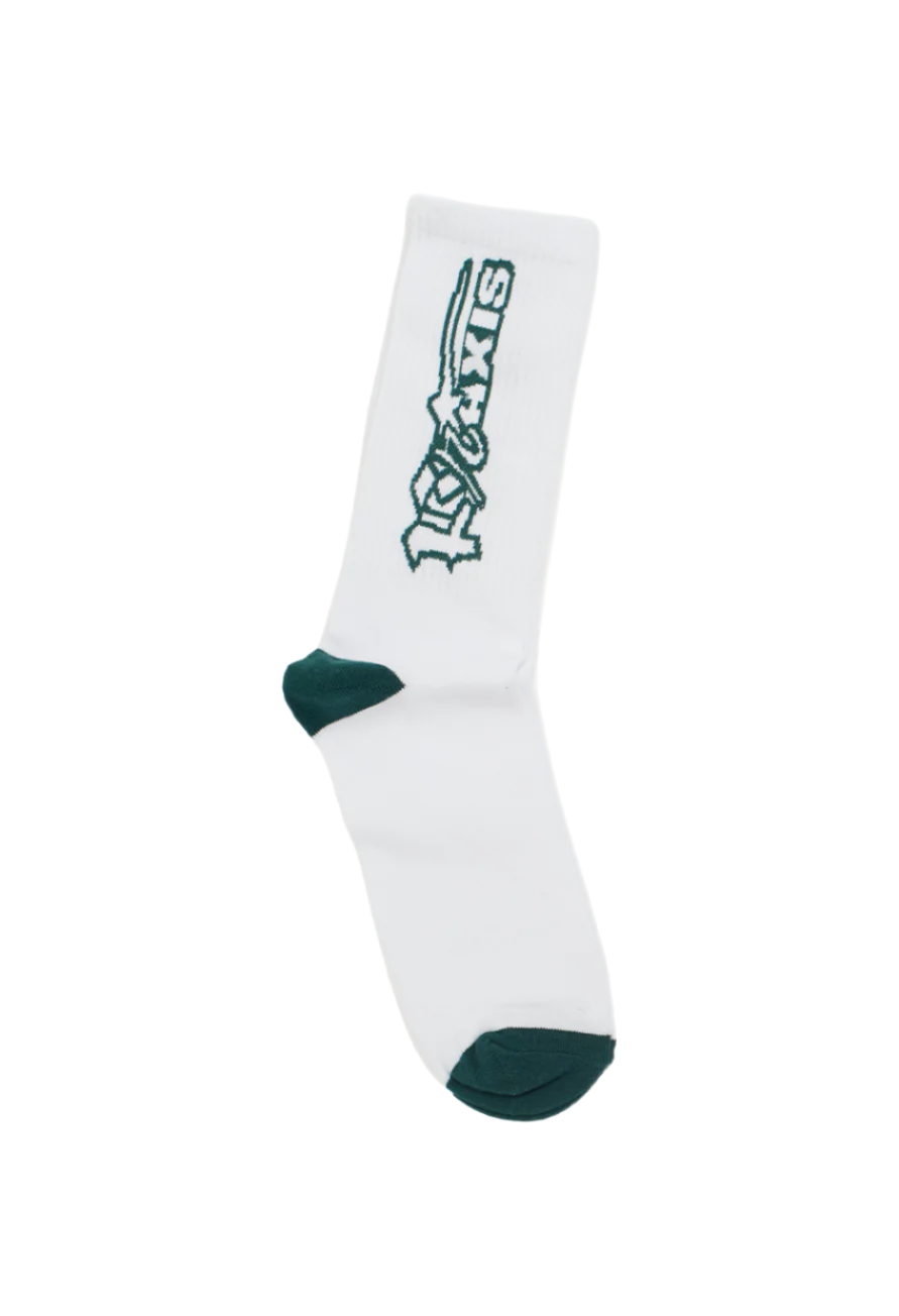 Praxis Crew Socks (Green)