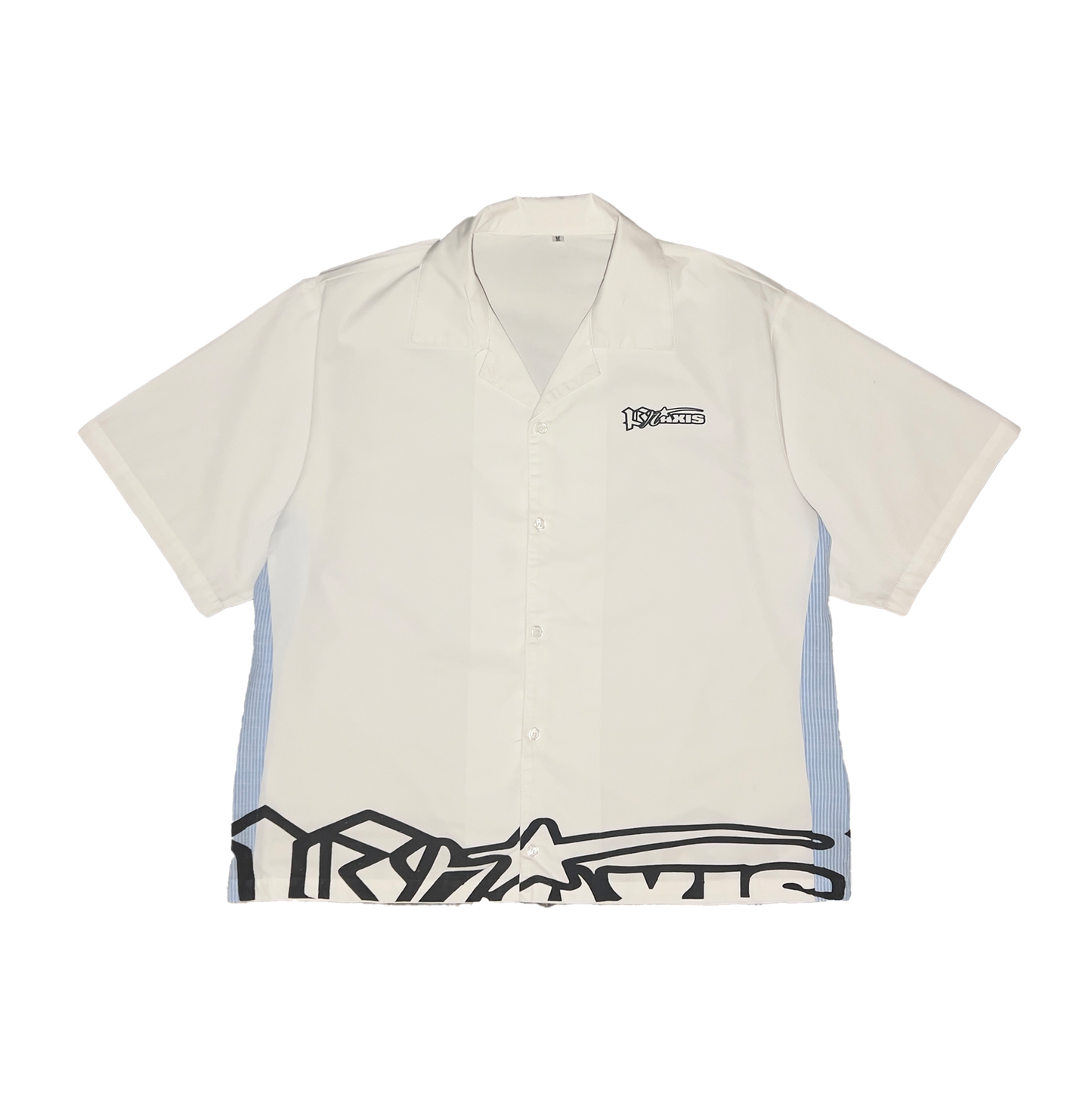 Triple Logo Button Up
