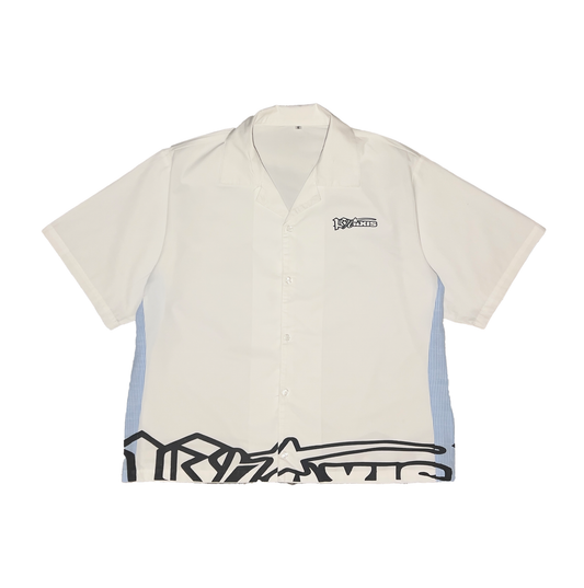 Triple Logo Button Up